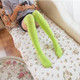 Summer Velvet Thigh Over Knee Socks Uniform Socks, Length:32cm(Apple Green)