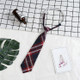 Lattice Stripe Pattern Cotton Short Rubber Band Bow Tie Clothing Accessories(A1708 Red Wine)