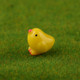 3 PCS Handmade Sand Table Models Micro Landscape Decoration Meaty Ornaments(Little Yellow Chicken)