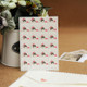 3 PCS Albums Special Paper Corner Stickers Small Fresh Floral Album Paste Phase Angle(Black Butterflies)