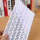 3 PCS Hot Stamping Corner Stickers(Purple)