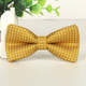 Children Dot Pattern Bow Tie Bow-knot(Ginger Yellow)