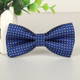 Children Dot Pattern Bow Tie Bow-knot(Blue)