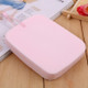 YR-28 Rectangle Shaped Face Washing Puff(Pink)