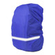 Reflective Light Waterproof Dustproof Backpack Rain Cover Portable Ultralight Shoulder Bag Protect Cover, Size:XS(Blue)