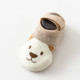 Baby Socks Newborn Cartoon Terry Cotton Children Autumn Winter Non-slip Socks, Size:M(Coffee Bear)