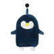 Household Penguin Hanging Type Hand tTowels Strong Water-absorbing Small Dish Towel(Twist Blue)