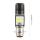 PX15D DC12V / 7.4W Motorcycle LED Headlight with 24LEDs SMD-3030 Lamp Beads (Yellow + White)