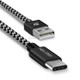 DUX DUCIS 3m 2A USB-C / Type-C Braided Data Cable