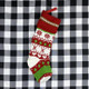 Christmas Decoration Christmas Woolen Socks Gift Bags Children Candy Bags(Red)