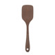 Long Handle Unpainted Chicken Wings Wooden Spatula Kitchen Utensils, Style:Square Curved Spade
