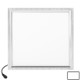 16W White LED Square Panel Light, Luminous Flux: 1280lm, Size: 30cm x 30cm x 1.2cm