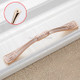 5 PCS 6056-128 Amber Drawer Cabinet Door European Style Solid Handle (White)