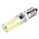 4W Filament Light Bulb , E14 Silicone Dimmable 8 LED for Halls, AC 220-240V(White Light)