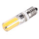 4W Filament Light Bulb, E14 Silicone Dimmable 8 LED for Halls, AC 220-240V(Warm White)