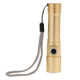 White Light Dimmable Rechargeable Flashlight , 3-Modes with Magnetic & Lanyard(Gold)