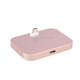 Micro USB Aluminum Alloy Desktop Station Dock Charger, For Samsung, HTC, LG, Sony, Huawei, Lenovo and other Smartphones(Pink)