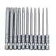 11 PCS 75mm Plum Blossom Hollow Bit Multifunctional Peeling Bit Set