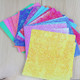150 PCS Square Single-sided Flash Folding Paper Children's Handmade DIY Scrapbooking Craft Decoration, Size:10×10 cm （50 sheets）