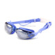 YJ003 Electroplating HD Anti-fog Swimming Glasses Waterproof Diving Equipment for Man and Women(Blue)