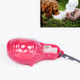 Dogs and Cats Portable Water Feeder Pet Kettle for Going Out(Rose Red)