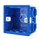 10 PCS Cassette PVC Flame Retardant Splicing Bottom Box Switch Socket Universal Box Random Color Delivery