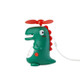 Cute Girl Heart Creative Dinosaur Children Student Portable Handheld Mini USB Small Fan(Green)