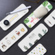 2 PCS Washstand Diatom Mud Soap Pad Bathroom Toothbrush Beard Knife Absorbent Quick-drying Pad(Flamingo)