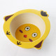 Cute Cartoon Children Environmental Protection Bamboo Fiber Tableware Baby Complementary Food Bowl(Bird)