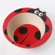 Cute Cartoon Children Environmental Protection Bamboo Fiber Tableware Baby Complementary Food Bowl(Beetle)