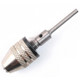 Hex Shank Mini Drill Chuck Conversion Three Jaw Chuck Power Tool, Model:3mm Round Chuck (0.3-3.4mm)