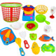 18 PCS /  Set Plastic Kids Children Kitchen Manual Meal Kitchenware Educational Toys