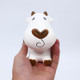 Creative Cute Cow Tidy Slow Rebound Decompression Venting Artifact(White)