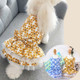 Pet Clothes Spring and Summer Cotton Small Dog Princess Pet Skirt, Size:XL(Yellow Maple Leaf)