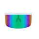 Large Frame Full Protection Outdoor Boy & Girl Sunglasses UV-proof Baby Sunglasses, Frame color: White Frame Green Film