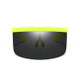 Large Frame Full Protection Outdoor Boy & Girl Sunglasses UV-proof Baby Sunglasses, Frame color: Yellow Frame Black&Gray