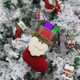 4 PCS Christmas Socks Gift Bag Christmas Tree Pendant Decoration Socks Creative Christmas Gifts(Elderly)