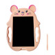 9 inch Children Cartoon Handwriting Board LCD Electronic Writing Board, Specification:Color  Screen(Cute Mouse Pink)