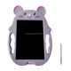 9 inch Children Cartoon Handwriting Board LCD Electronic Writing Board, Specification:Color  Screen(Cute Mouse Grey)