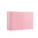 Two-color High-Density EVA Weighted Yoga Bricks Yoga Aids Dance Practice Bricks(Pink)