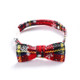 5 PCS Snowflake Christmas Red Plaid Adjustable Pet Bow Tie Collar Bow Knot Cat Dog Collar, Size:S 17-30cm, Style:Small Bowknot
