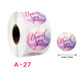 10 PCS Sealing Stickers Handmade Decorative Stickers Label, Size: 2.5 cm/1 inch(A-27)