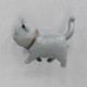 Creative Cartoon Cat Magnet Refrigerator Message Magnet, Size:Medium 4 × 4.5 cm, Style:Gray Cat