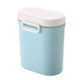 Baby Portable Milk Powder Box Food Container Storage Feeding Box Children Food PP Box, Size:Large12.5 × 9.5 × 15cm(Blue )