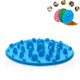 Pet Cat and Dog Jungle Silicone Anti-choke Food Bowl, Size:24x18cm(Blue)