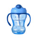 260ML Baby Child Leak-proof Drinking Cup Training Cup With Handle(Blue)