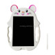 9 inch Children Cartoon Handwriting Board LCD Electronic Writing Board, Specification:Color  Screen(Cute Mouse White)