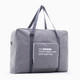 Folding Women Travel Bag Unisex Luggage Travel Handbags WaterProof Travel Bag Large Capacity Bag(Grey)