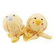 Cute Animal Compressed Travel Towel Set Gift Set With Embroidery Cotton Towels Bath Set Couple Wear(Duck)