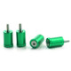 4 PCS Car Modified Isolation Column Engine Cover Blocked Up Screw Engine Turbine Ventilation Gasket Screw Washer (Green)